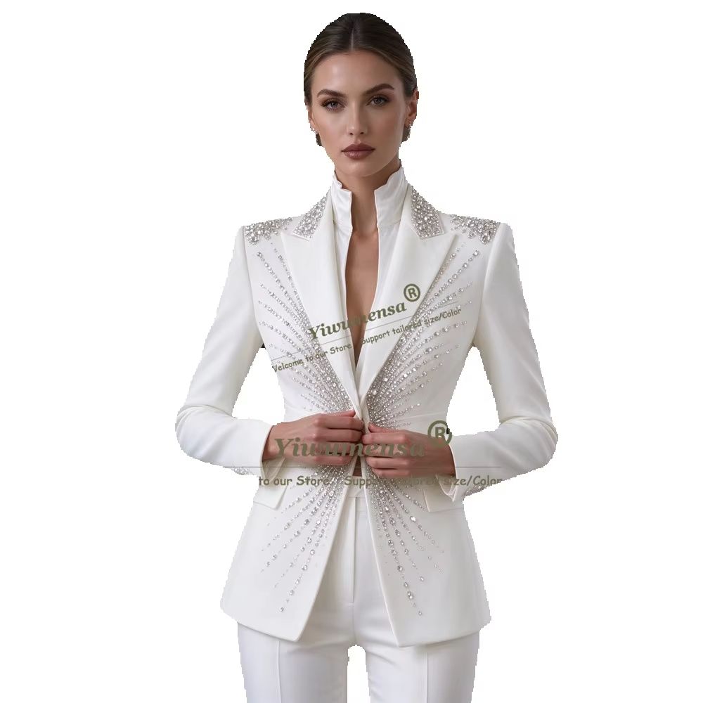 Setelan Celana Wanita Mewah un - Womens Blazer ulasan dan harga