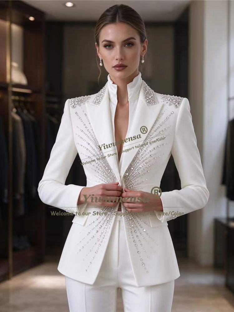 Setelan Celana Wanita Mewah un - Womens Blazer ulasan dan harga